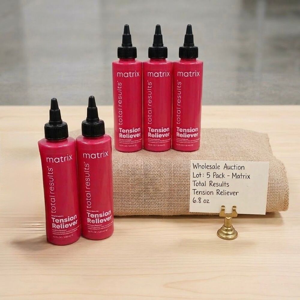 Matrix Total Results Tension Reliever Insta cure Scalp Serum 6.8 oz Lot of 5
